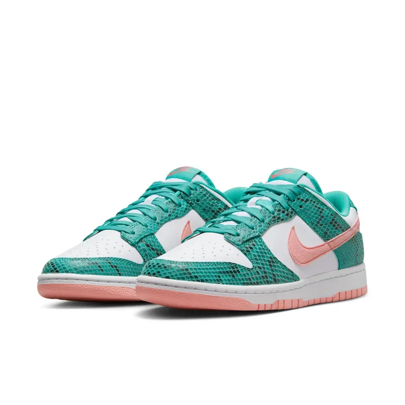 Nike Dunk Lowen Green – “Washed Teal / White / Bleached Coral / Black” (DR8577-300)