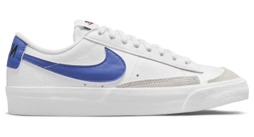 Nike Blazer Low 77 White Hyper Royal (GS) (DA4074-104)