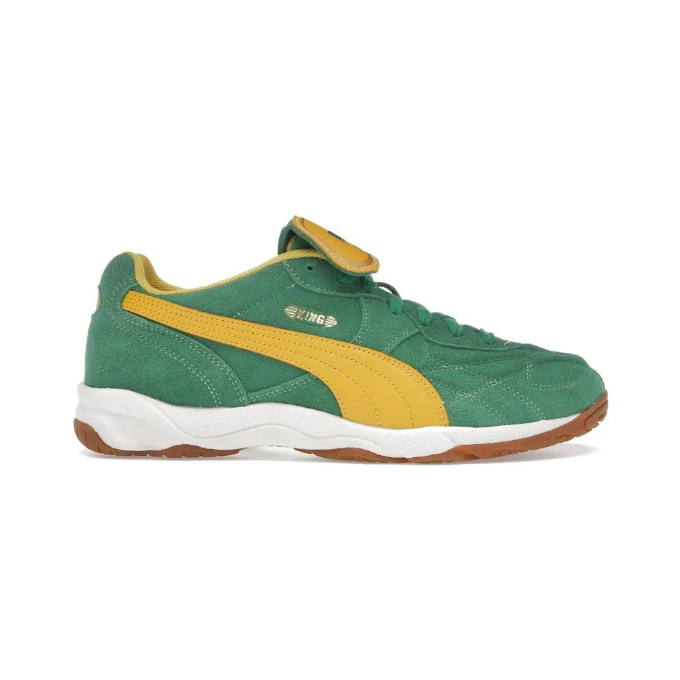 Puma King Indoor Archive Green Yellow Sizzle (401684-02)