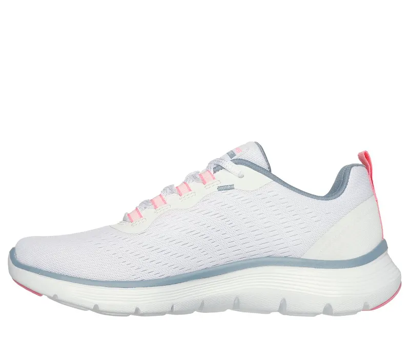 Skechers Flex Appeal 5.0 – New Path Sneaker White/Pink/Blue