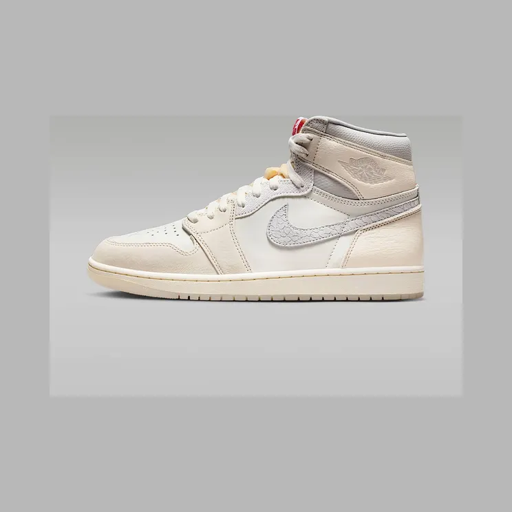 Air Jordan 1 High “Sail / Pale Ivory / Coconut Milk / University Red” (IH4363-100)