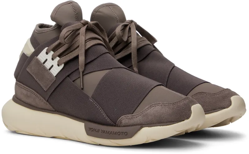 Adidas Y-3 Qasa High Brown / Brown / Cream White (HQ3735)