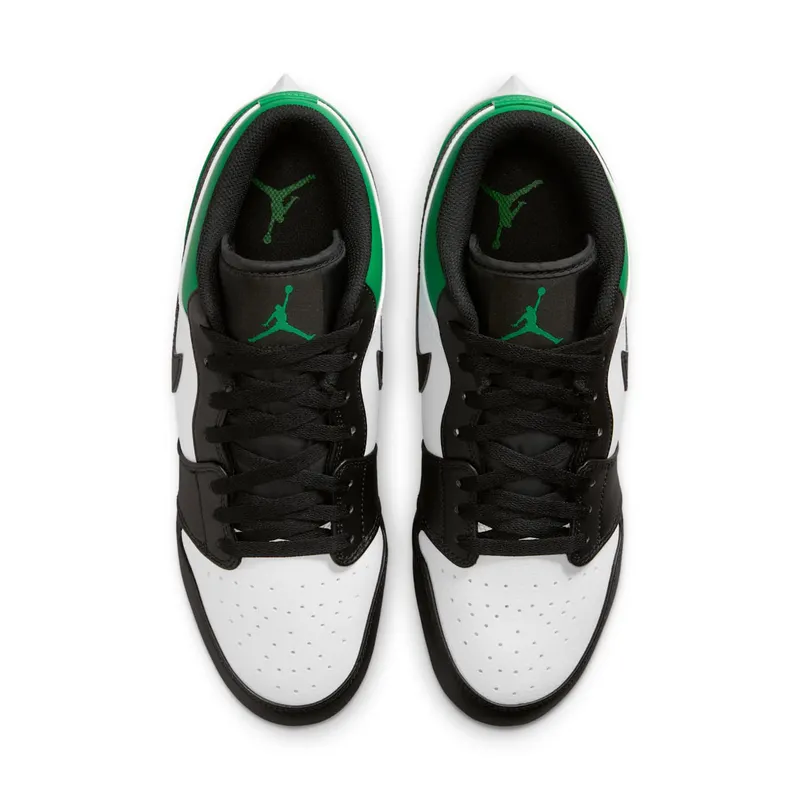 Air Jordan 1 Low TD – “Black / White / Lucky Green” (FJ6245-003)