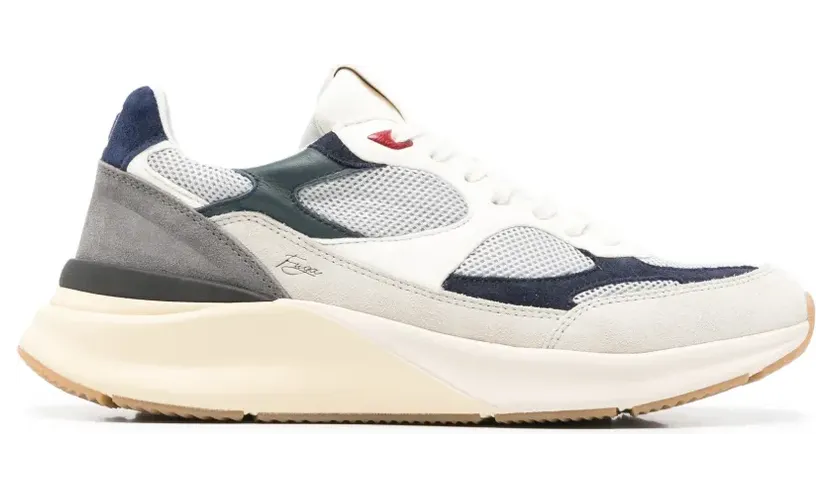 D.A.T.E. Fuga 20′ sneakers met vlakken – Blauw (M441F2COLG)