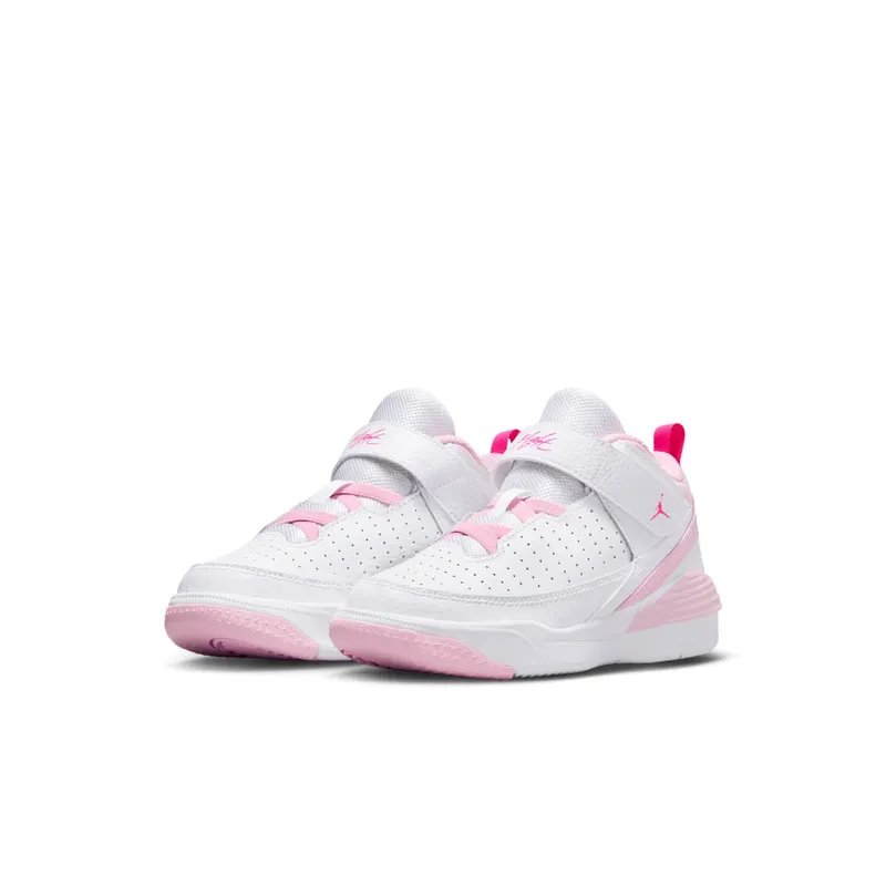 Jordan Max Aura 5 White Fierce Pink Medium Soft Pink (FD8790-116)