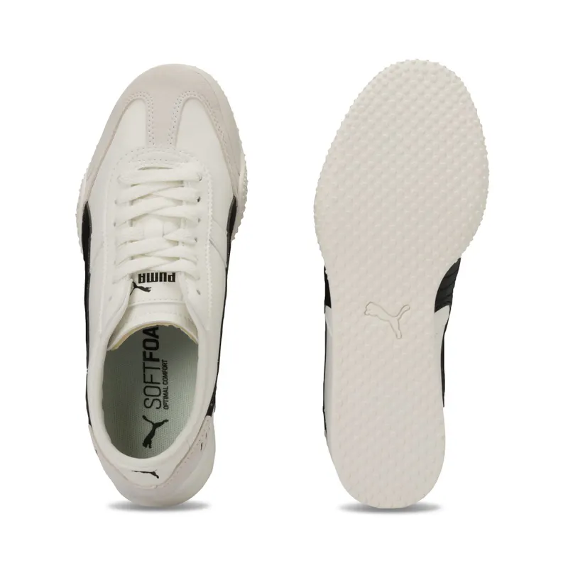Puma Bella Lea “Warm White / Puma Black” (405256_01)