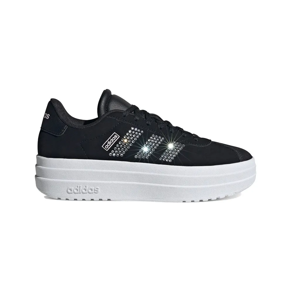 adidas VL Court Bold Core Black Cloud White Clear Pink (IH0771)