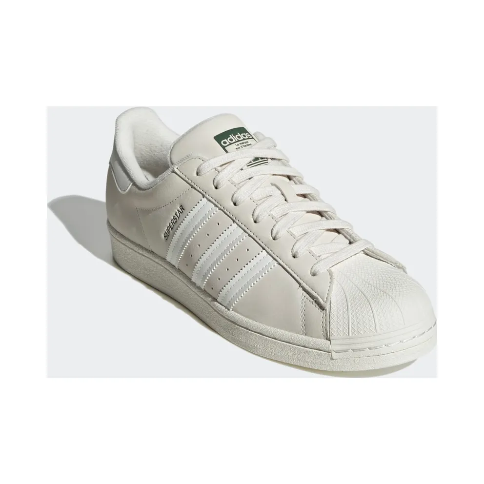 Adidas Superstar Off White / Off White / Dark Green (HQ8926)