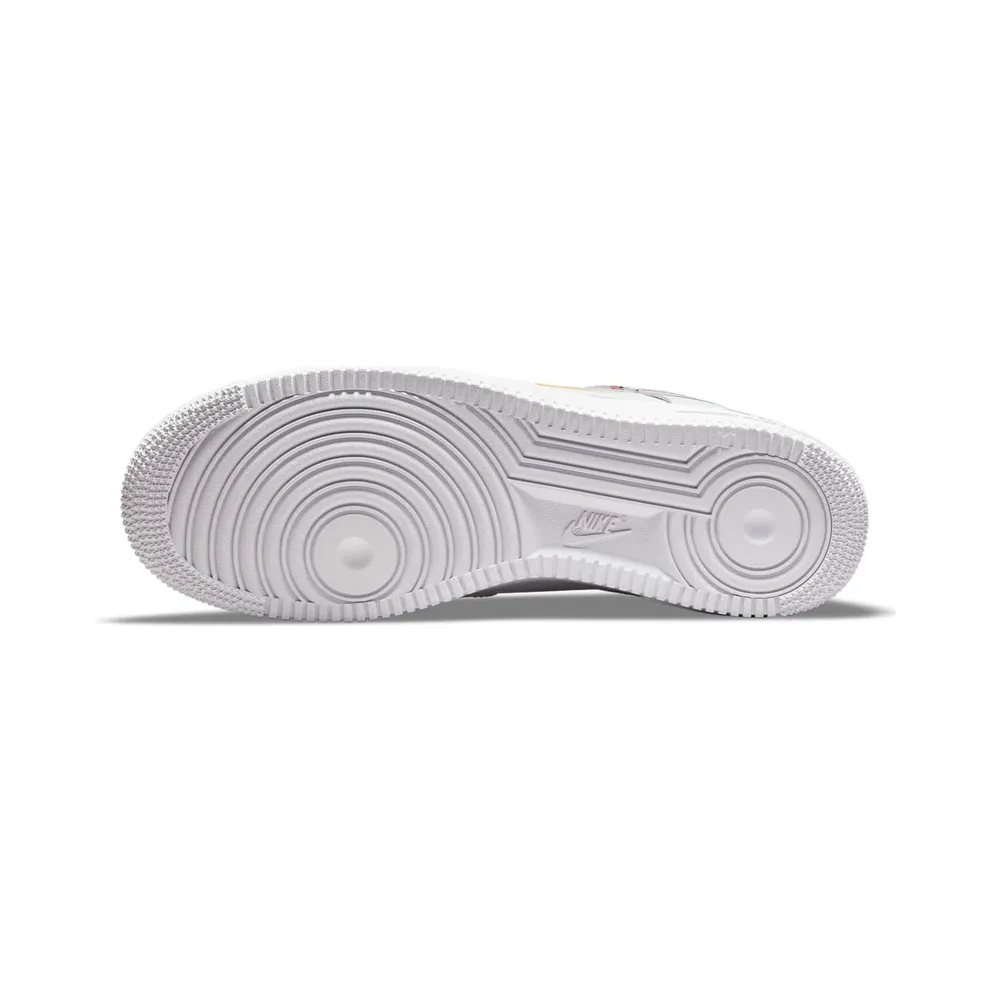 Nike Air Force 1 Low Multi Swoosh White Team Orange (2021) (DM9096-100)