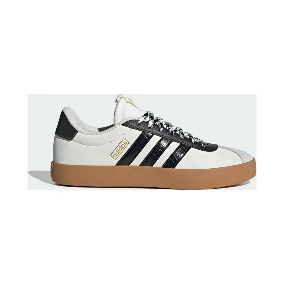 Adidas VL Court 3.0 Off White / Core Black / Gold Metallic (JR8603)