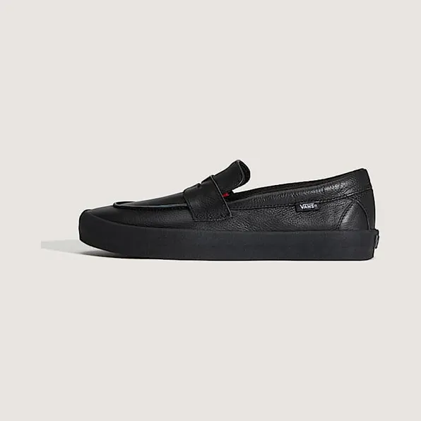 Vans Skate Loafer Black Leather (VN000VAQBKA)
