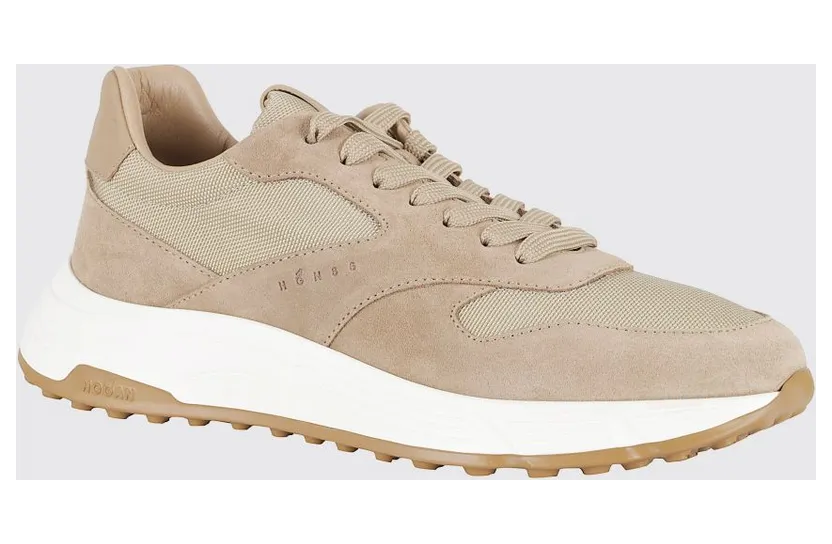 Hogan Hyperlight Sneakers in Suede and Mesh Brown (HXM5630FK6HUGO0ZCU)