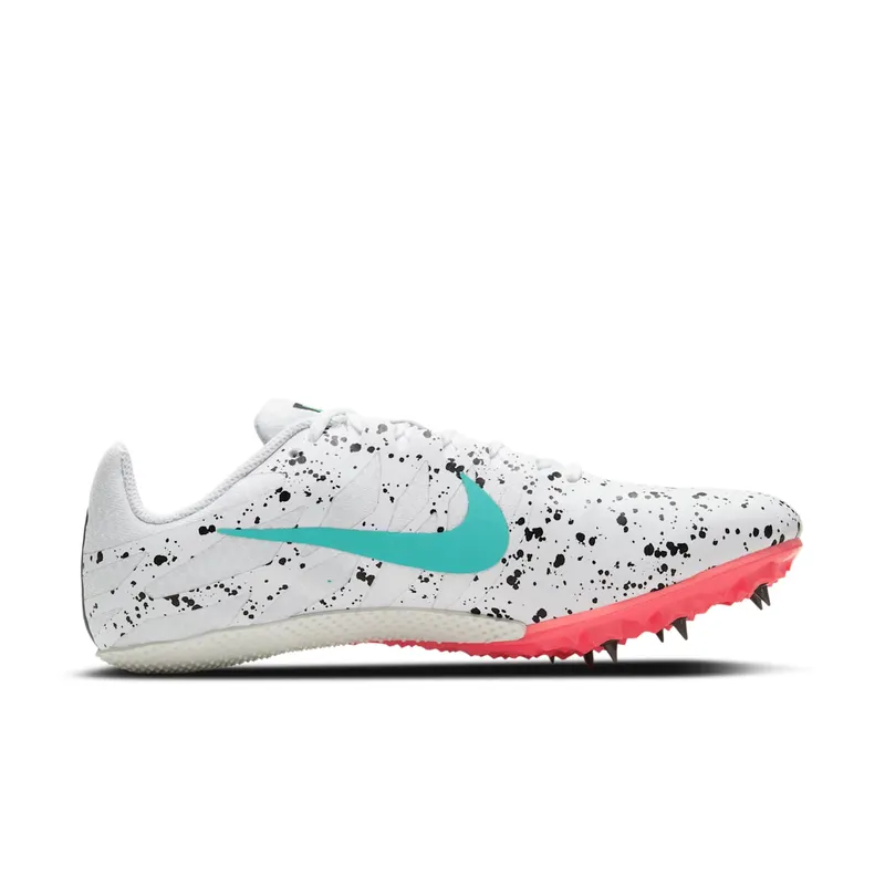 Nike Zoom Rival S 9 Paint Splatter White Crimson Jade (907565-101)