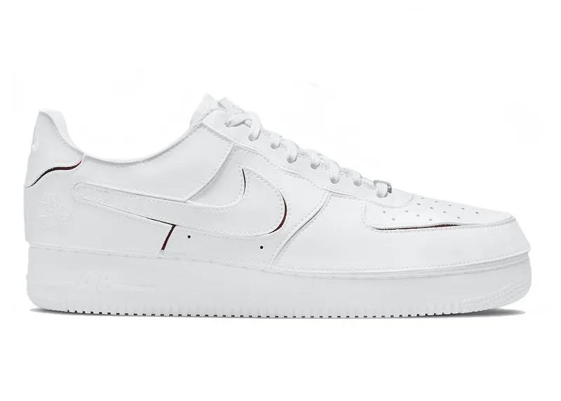 Nike Air Force 1/1 White Varsity Red (DC9895-100)