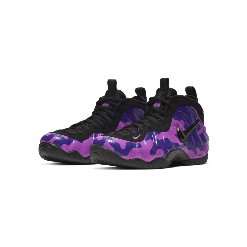 Nike Air Foamposite Pro Purple Camo Black/Court Purple-Hyper Violet (624041-012)