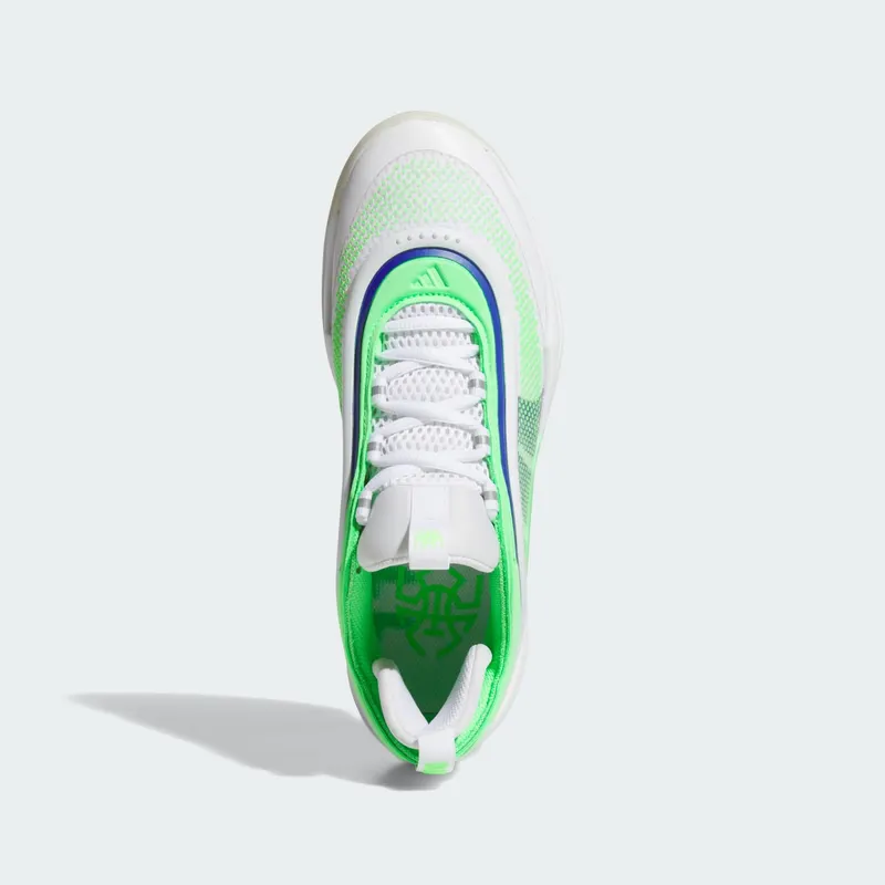 Adidas D.O.N. Issue 6 Cloud White / Screaming Green / Lucid Blue (JQ2249)