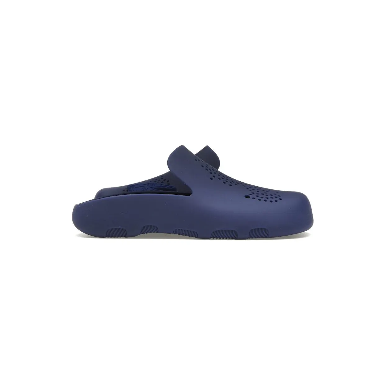 Burberry Stingray Perforated Slides Blue (8085695)