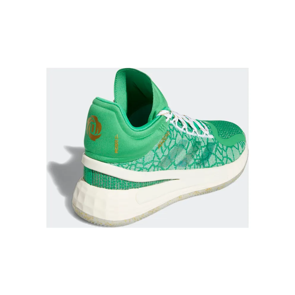 Adidas D Rose 11 ‘Christmas Pack’ Vivid Green/Gold Metallic/Cream White (FZ0849)