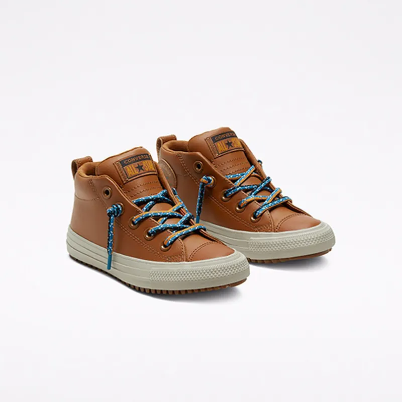 Converse Big Double Lace Suede Chuck Taylor All Star Street Boot Mid (668490C)