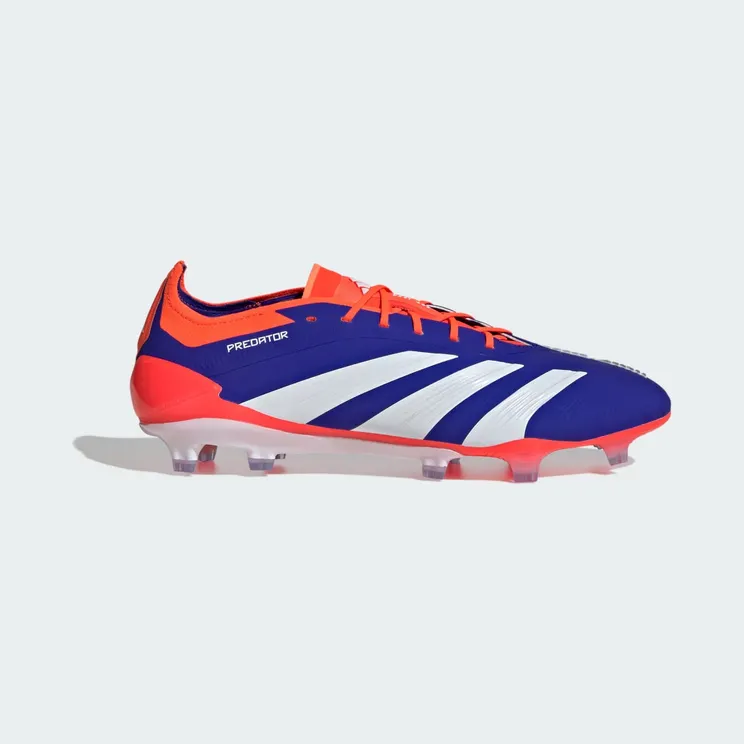 adidas Predator Elite Firm Ground Boots “Lucid Blue / Cloud White / Solar Red” (IF8867)