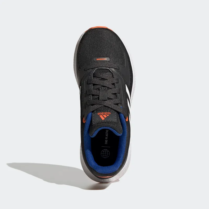 Adidas Runfalcon 2.0 Carbon / Cloud White / Impact Orange (HR1410)