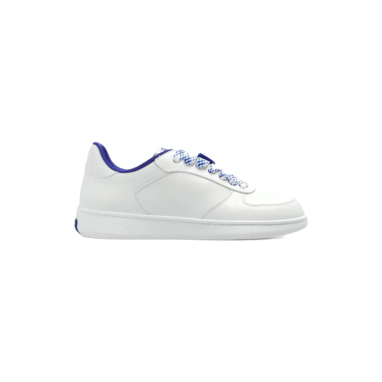 Burberry Terrace Leather Sneakers White Blue (8095473)