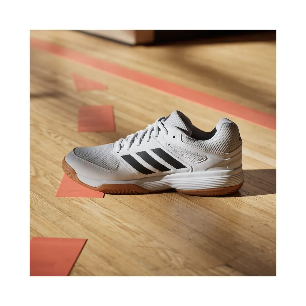Adidas Speedcourt Indoor Kids Cloud White / Core Black / Gum (IE8034)