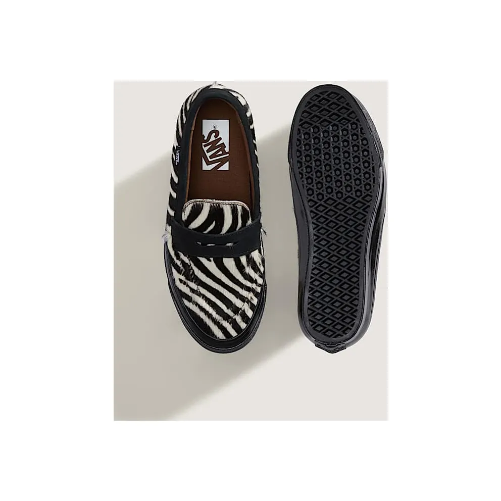 Vans Premium Loafer “Pony Hair Zebra” (VN000VASZBR)