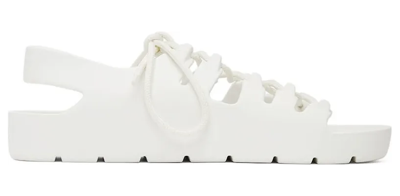 Bottega Veneta Jelly Sandal White (692006V11T09083)