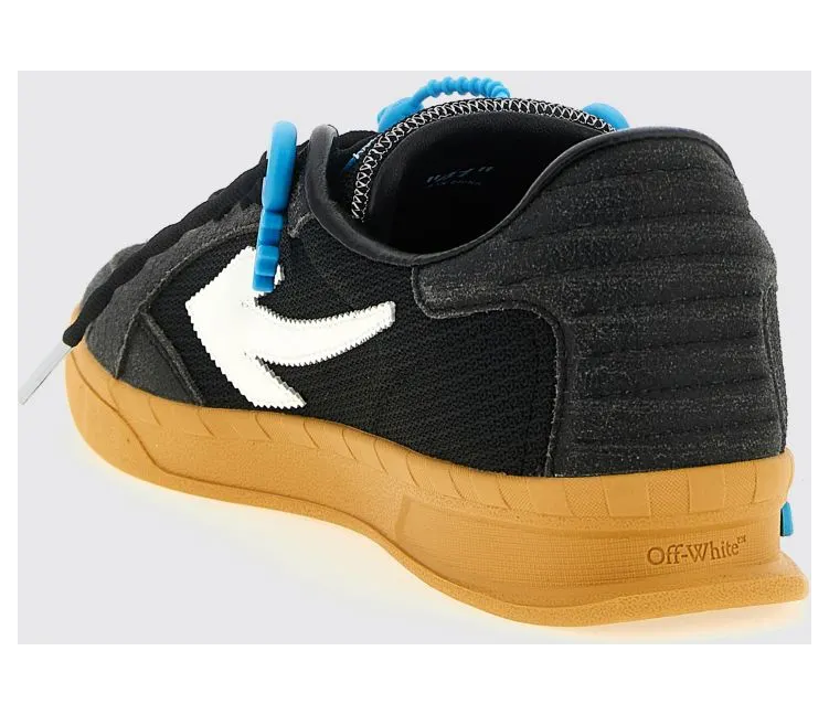 Off-White End Of Play Mesh And Leather Sneakers Black (OMIA2ALS26FAB0011068) (2)