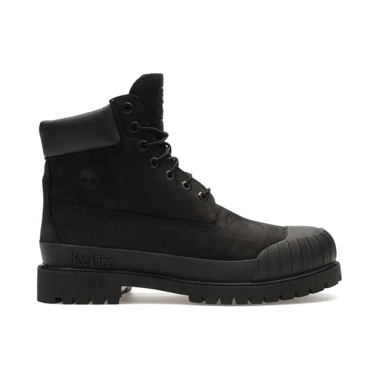 Timberland 6″ Boot Premium Bee Line Rubber Toe WP Black Nubuck (TB0A5ZPF001)