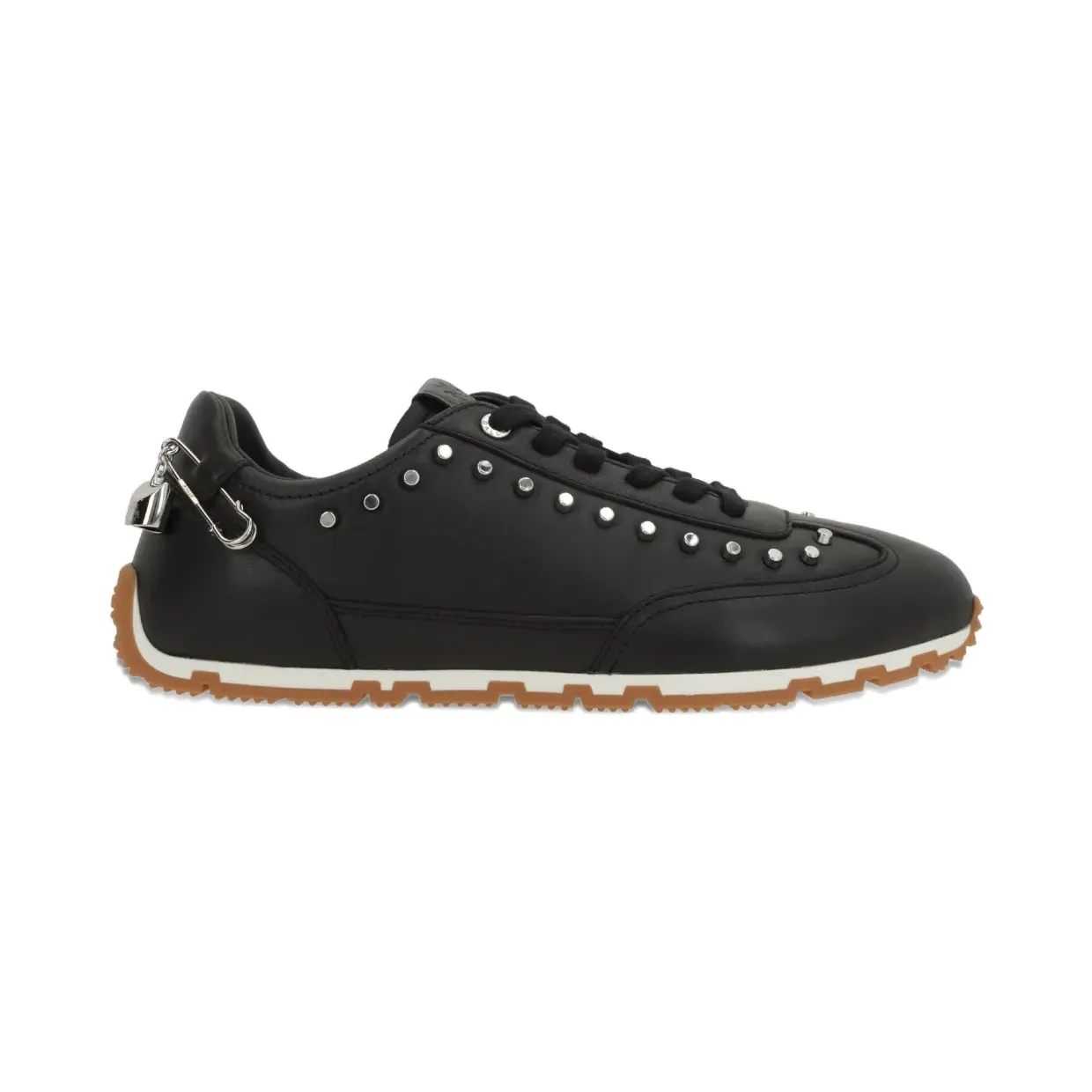 Bally Quarry verfraaid met studs “White” (WK00D3VT012)