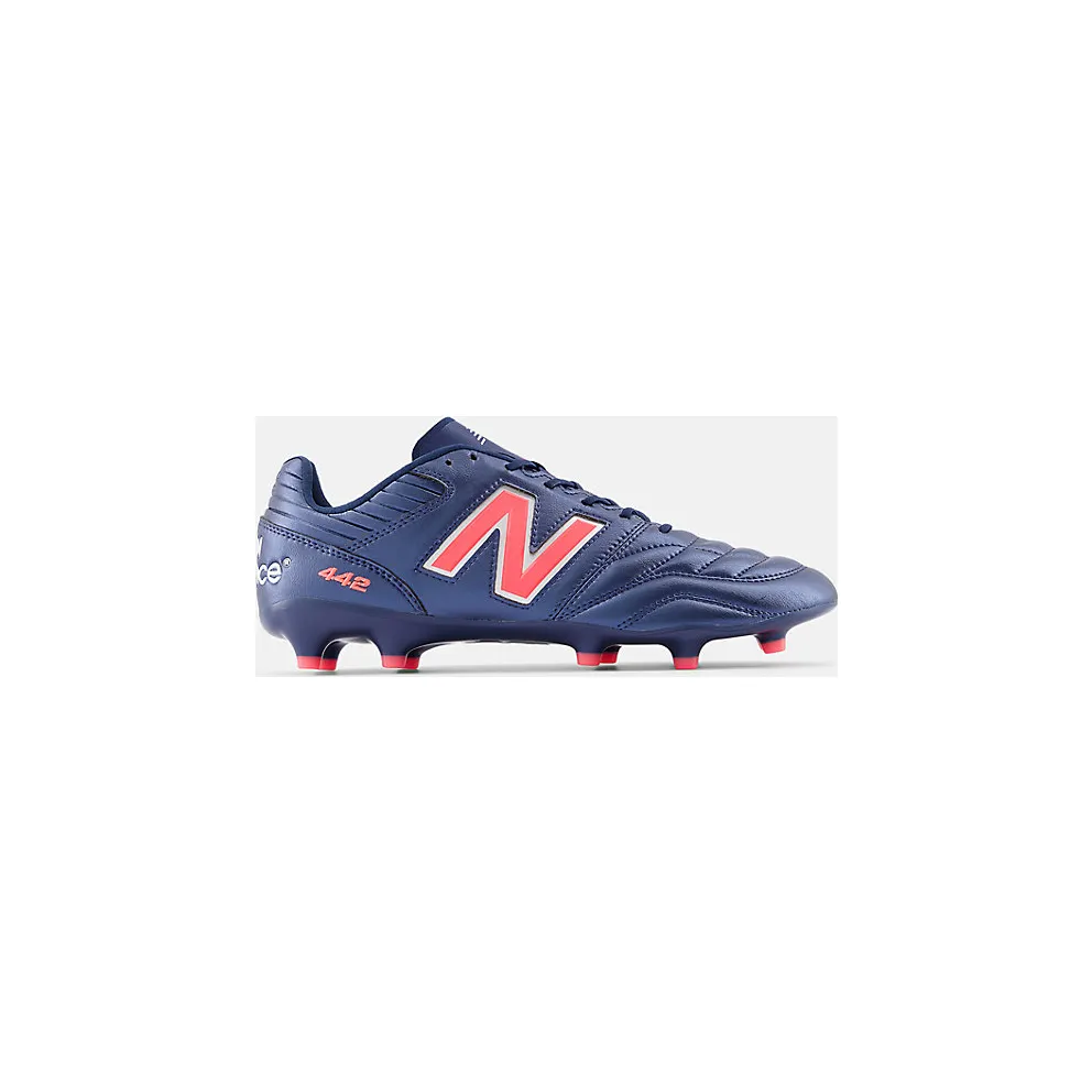 New Balance 442 Pro FG v2 Navy Silver Energy Red (MS41FMP2)