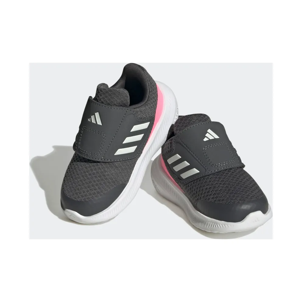 Adidas RunFalcon 3.0 Hook-and-Loop Grey Six / Crystal White / Beam Pink (HP5859)