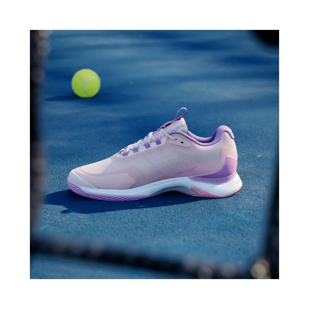 adidas Avacourt 2 Sandy Pink Cloud White Purple Burst (ID8549)