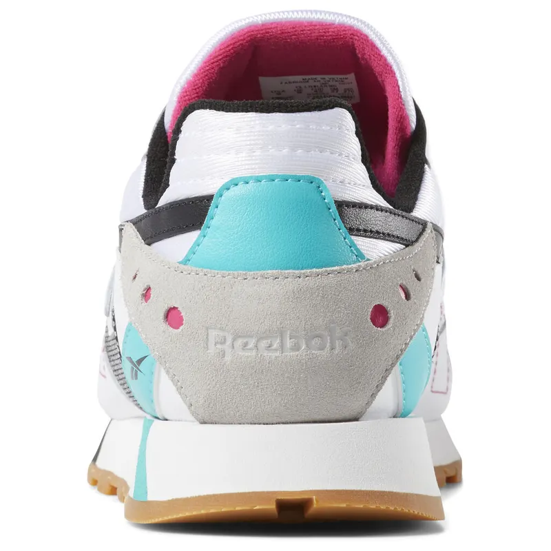 Reebok Classic Leather ATI 90s White White/Teal-Black-Grey-Pink (Other Brands Reebok)