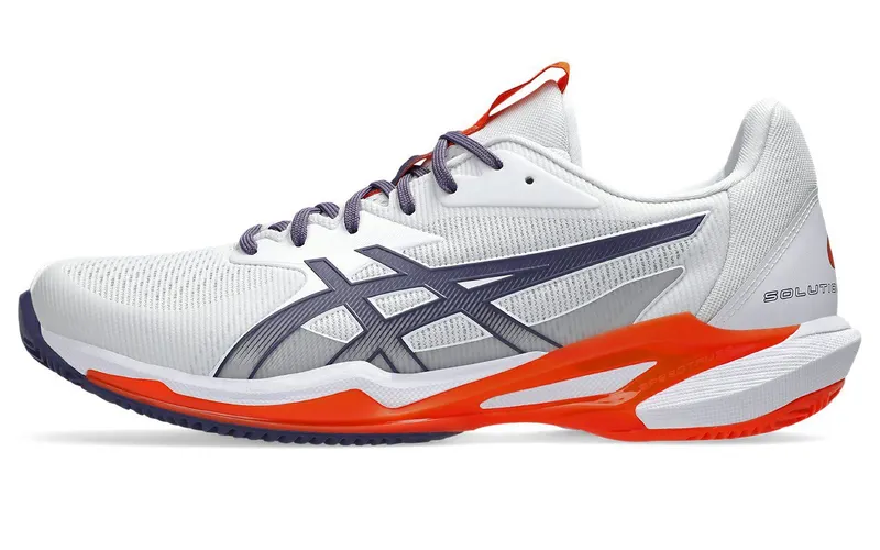 ASICS Solution Speed FF 3 Clay White Greyish Purple (1041A437-103)