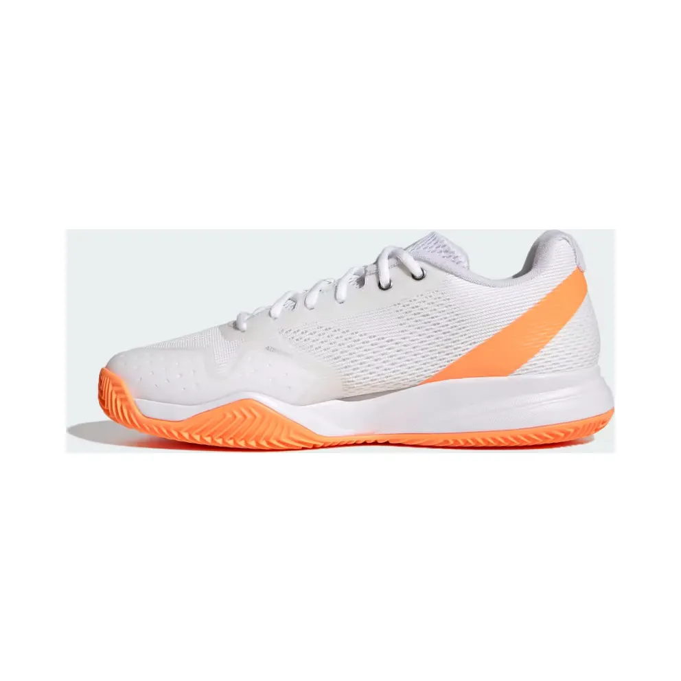 adidas Courtflash Speed 2 Tennis “Cloud White / Core Black / Lucid Orange” (JR4508)