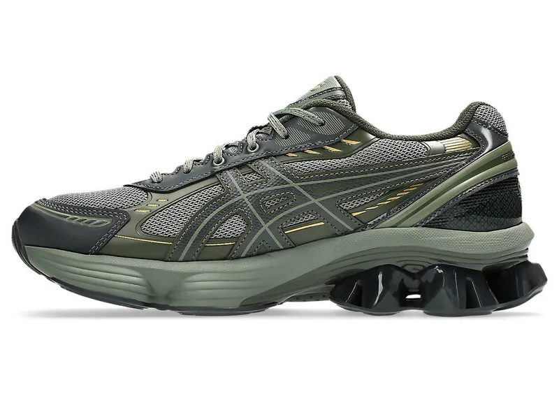 ASICS GEL-KINETIC FLUENT “Lichen Green / Obsidian Grey” (1203A591-301)