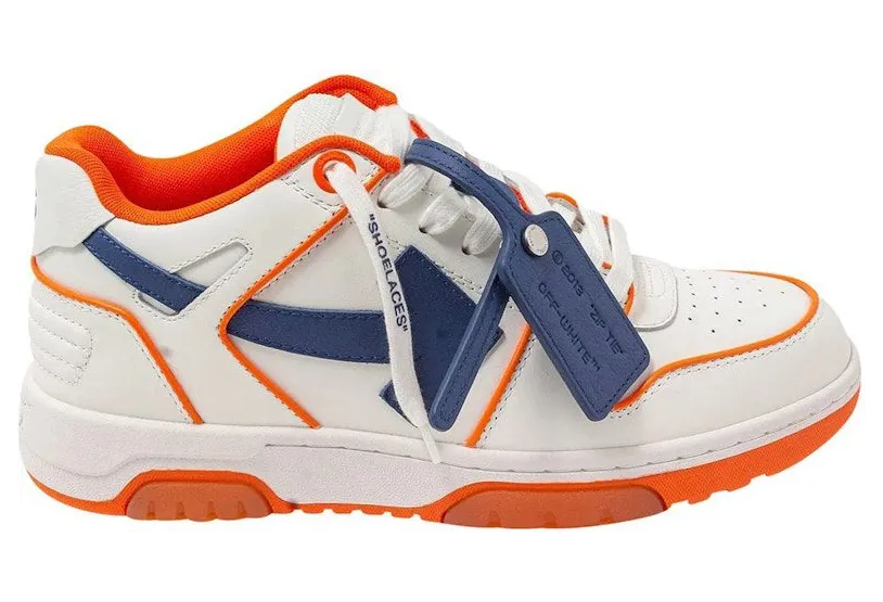 OFF-WHITE Out Of Office Low Outlined Orange Purple (OMIA189S23LEA0072037)