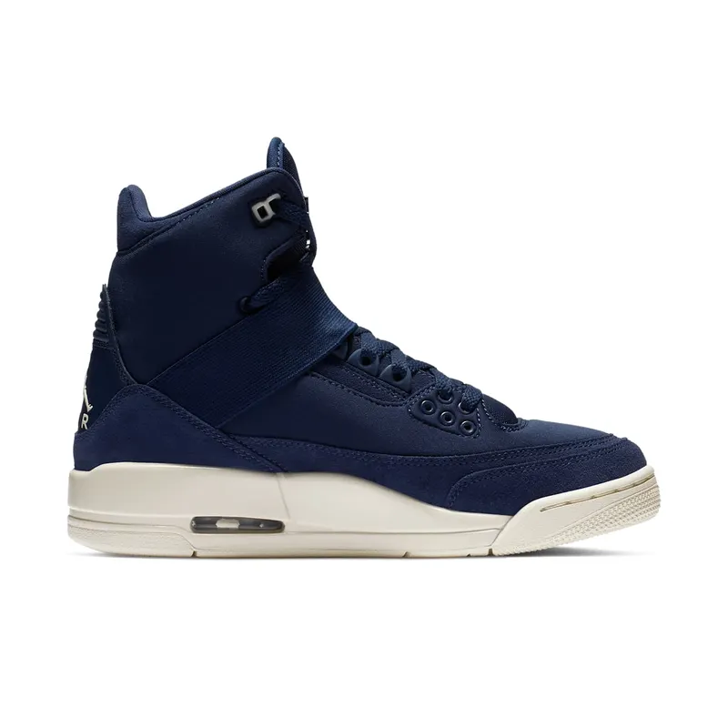 Jordan 3 Retro Explorer XX Midnight Navy Light Cream (W) Midnight Navy/Light Cream-Light Cream (BQ0006-401)