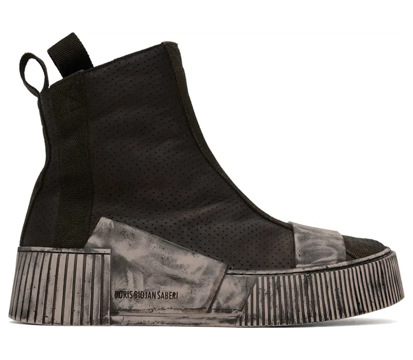 Boris Bidjan Saberi Khaki Bamba 3.2 Sneakers (337-BAMBA 3.2)