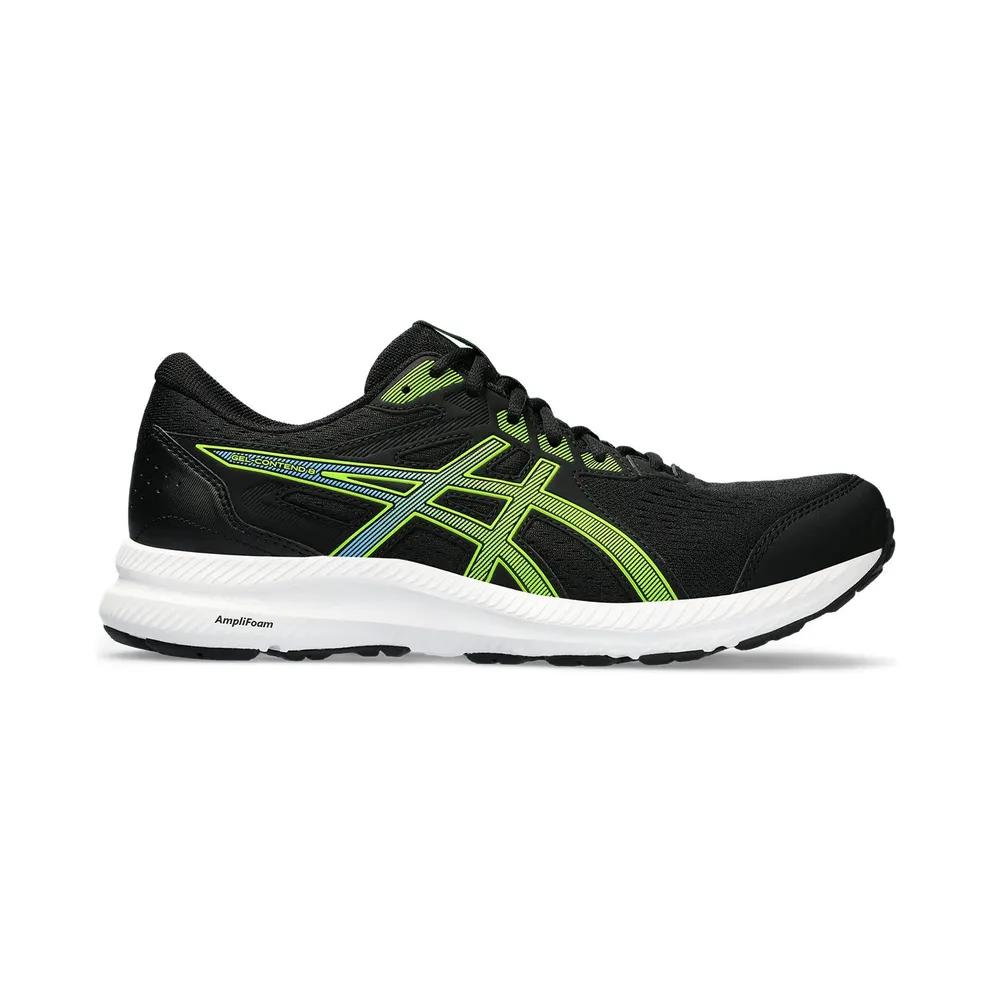 ASICS Gel-Contend 8 Black Electric Lime (1011B492-012)