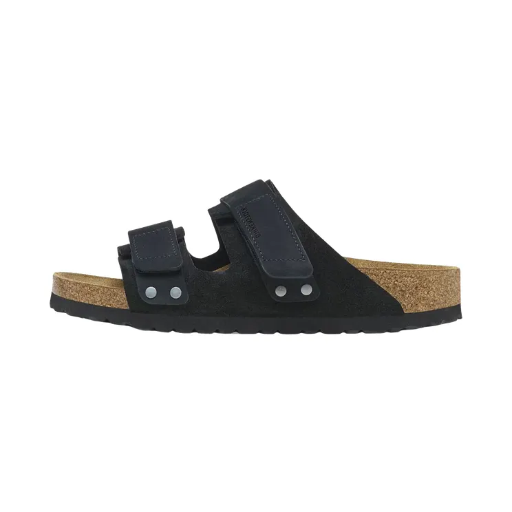 Birkenstock Uji Nubuck Suede Leather “Black” (1024810)