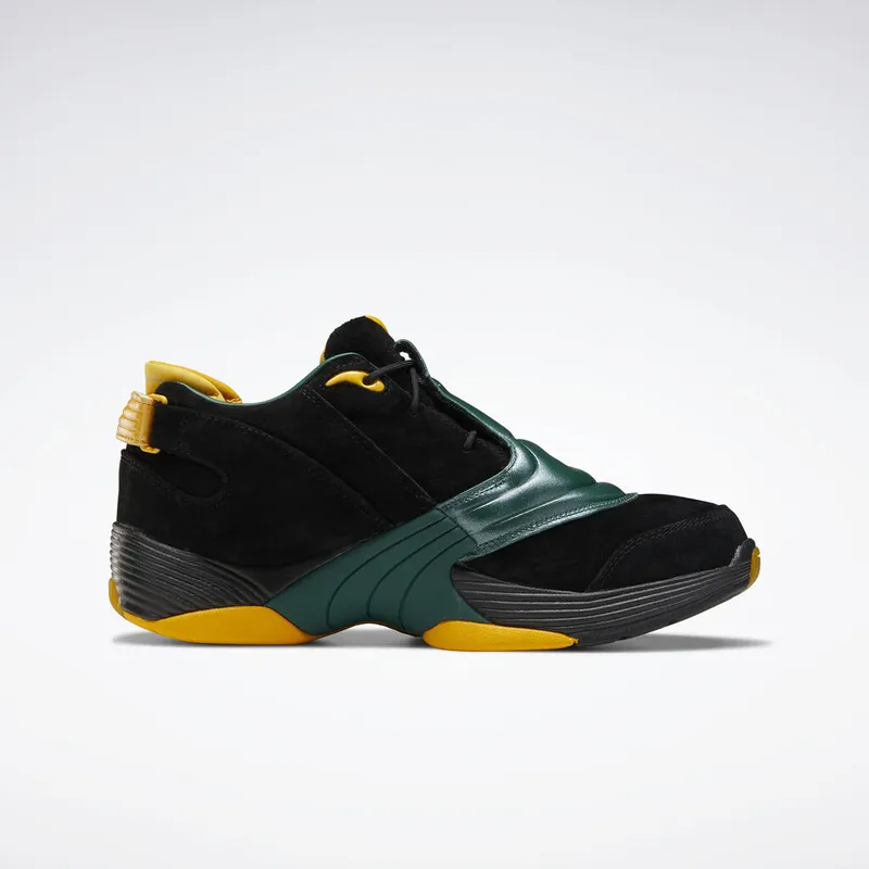 Reebok Answer 5 Bethel Black/Dark Green-Fierce Gold (Other Brands Other)