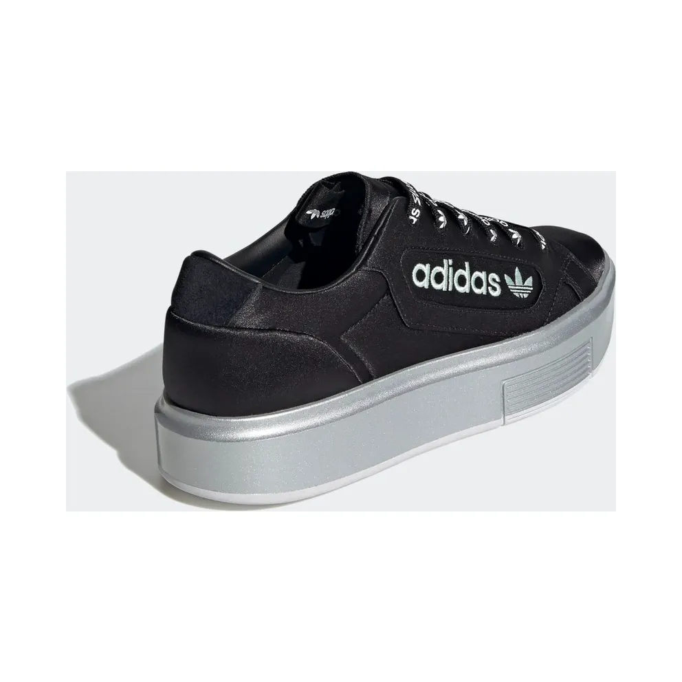 Adidas Sleek Super ‘Black’ Core Black/Silver Metallic/Dash Green (EG7881)