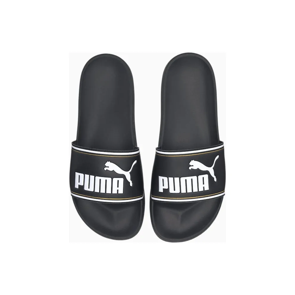 Puma Leadcat FTR Slide Black Team Gold White (372276-01)