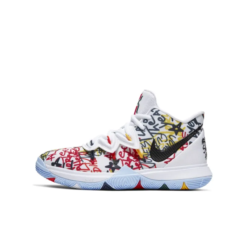 Nike Kyrie 5 Keep Sue Fresh Sue Bird (GS) White/Multi-Color (CW4403-100)