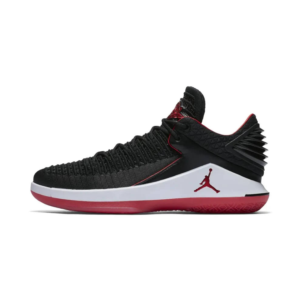 Jordan XXXII Low MJ Day Black/University Red-White (AA1256-001)