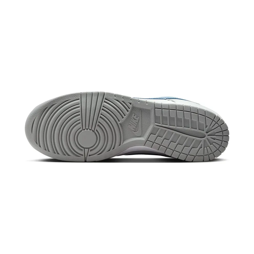 Nike Dunk Low QS “Silver Surfer” (metallic silver / aegean storm) – HF0391-001